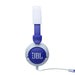 JBL JR320 | Écouteurs filaires circum-auriculaires pour enfant - JBL Safe Sound - Microphone - Bleu-SONXPLUS Rimouski