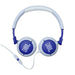 JBL JR320 | Écouteurs filaires circum-auriculaires pour enfant - JBL Safe Sound - Microphone - Bleu-SONXPLUS Rimouski