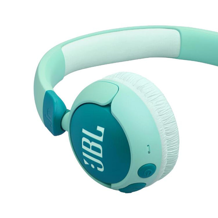 JBL JR 320BT | Écouteurs sans fil circum-auriculaires pour enfant - Bluetooth - JBL Safe Sound - Microphone - Vert-SONXPLUS Rimouski