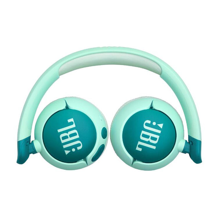 JBL JR 320BT | Écouteurs sans fil circum-auriculaires pour enfant - Bluetooth - JBL Safe Sound - Microphone - Vert-SONXPLUS Rimouski