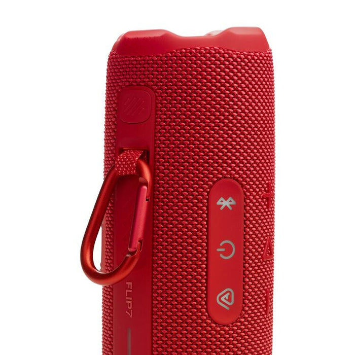 JBL Flip 7 | Haut-parleur portable - Bluetooth - Étanche - Jusqu'à 14 heures d'autonomie - Rouge-SONXPLUS Rimouski