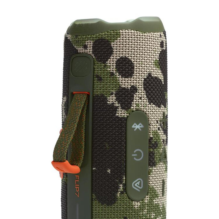JBL Flip 7 | Haut-parleur portable - Bluetooth - Étanche - Jusqu'à 14 heures d'autonomie - Camouflage-SONXPLUS Rimouski