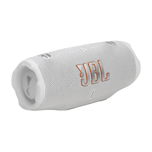 JBL Charge 6 | Haut-Parleur Portatif Bluetooth - Étanche - Auracast - 28 Heures d'autonomie - Blanc-SONXPLUS Rimouski