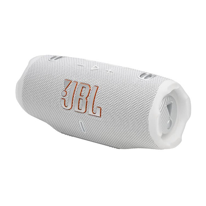 JBL Charge 6 | Haut-Parleur Portatif Bluetooth - Étanche - Auracast - 28 Heures d'autonomie - Blanc-SONXPLUS Rimouski