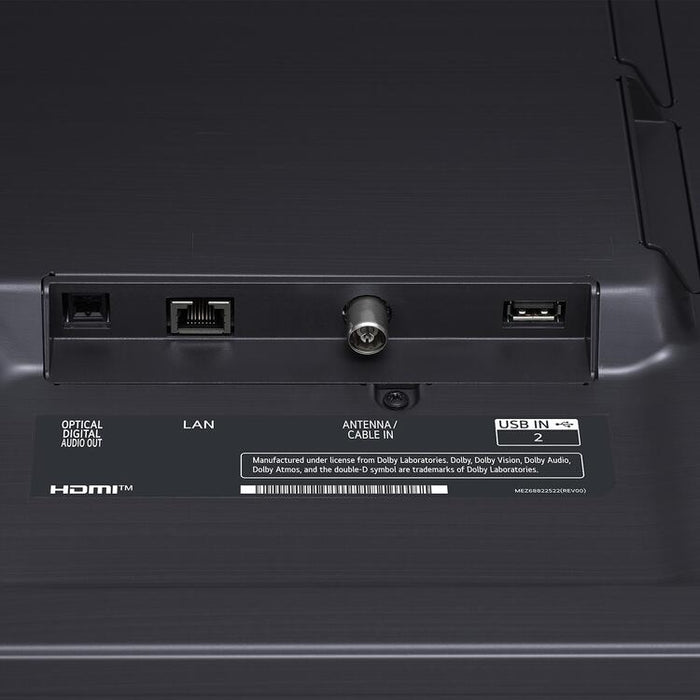 LG 86NANO80AUA | Téléviseur 86" LED 4K - UHD - Série NANO80A - 60Hz - Processeur IA a7 4K Gen8 - Noir-SONXPLUS Rimouski