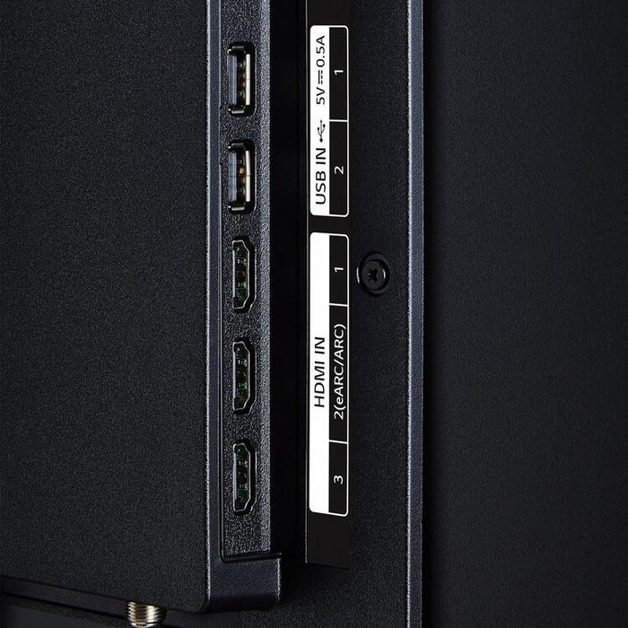 LG 43UA7700PUB | Téléviseur 43" - 4K Ultra HD - DEL - Série UA7700 - HDR - Smart WebOS - 60 Hz natif - Processeur IA a7 Gen8 4K - Noir-SONXPLUS Rimouski