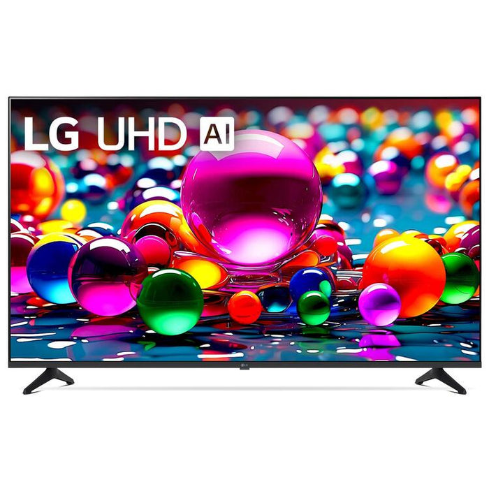 LG 50UA7700PUB | Téléviseur 50" - 4K Ultra HD - DEL - Série UA7700 - HDR - Smart WebOS - 60 Hz natif - Processeur IA a7 Gen8 4K - Noir-SONXPLUS Rimouski