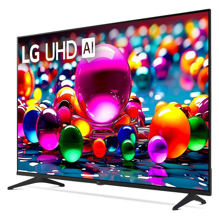 LG 55UA7700PUB | Téléviseur 55" - 4K Ultra HD - DEL - Série UA7700 - HDR - Smart WebOS - 60 Hz natif - Processeur IA a7 Gen8 4K - Noir-SONXPLUS Rimouski
