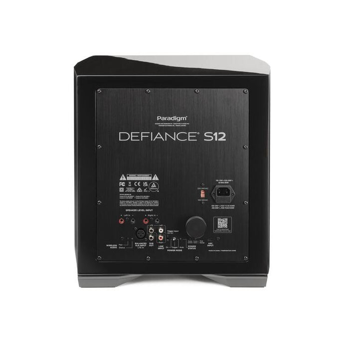 Paradigm DEFIANCE S12 | Caisson de graves 12" - 800W RMS - Unité-SONXPLUS Rimouski
