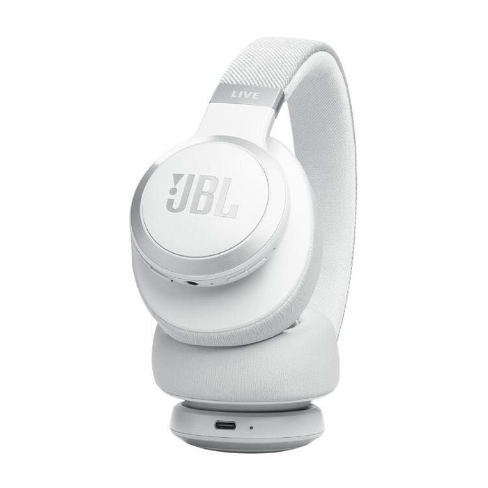 JBL Live 770NC | Écouteurs circum-auriculaires - Sans fil - Bluetooth - Blanc-SONXPLUS Rimouski