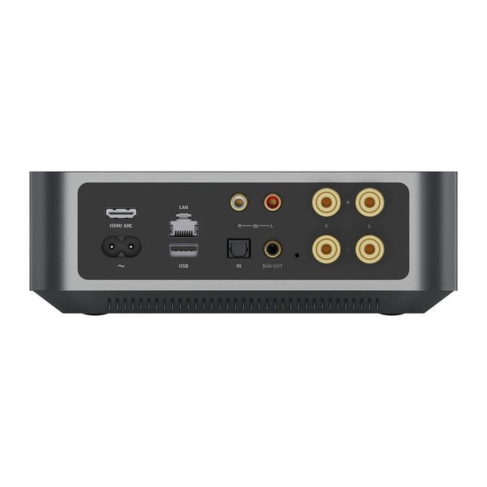 WiiM Vibelink | Amplificateur intégré - 100W ou 200W par canal - Aluminium - Gris Sidéral-Sonxplus Rimouski