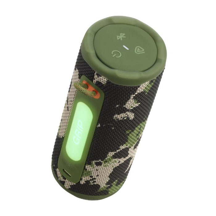 JBL Grip | Haut-parleur portatif - Bluetooth - Lumière ambiante - Camouflage-SONXPLUS Rimouski