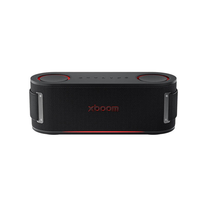 LG xboom Bounce | Portable Speaker - Bluetooth - IP67 - AI Lighting - Black-SONXPLUS Rimouski