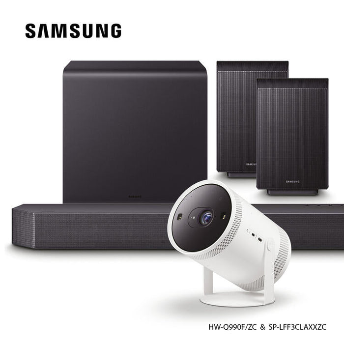 Samsung HW-Q990F + SP-LFF3CLAXXZC | Samsung Ultimate Home Theater Bundle-SONXPLUS Rimouski