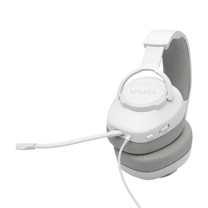 JBL Quantum 100 M2 | Wired Over-Ear Gaming Headset - Compatible with All Platforms - White-SONXPLUS Rimouski