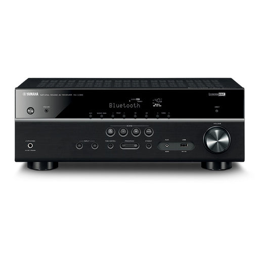 Yamaha RXV385B | 5.1 Channel Home Theater AV Receiver - Bluetooth - 4K - 70W - HDMI - YPAO - Black-SONXPLUS Rimouski