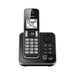 Panasonic KX-TGD390B | Cordless phone - 1 handset - Answering machine - Black-SONXPLUS Rimouski