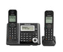 Panasonic KX-TGF342B | Téléphone sans fil - 2 combinés - Répondeur - Noir-SONXPLUS Rimouski