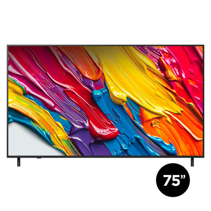 LG 75QNED82AUA | Téléviseur 75" QNED 4K - UHD 4K - Série QNED82A - 60Hz - Processeur IA a7 4K Gen8 - Noir | 01 | Sonxplus Rimouski