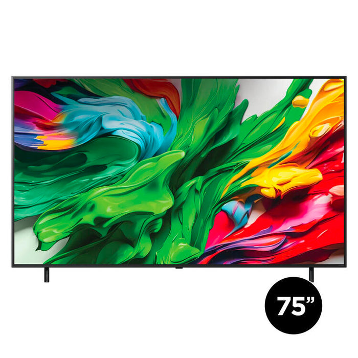 LG 75QNED85AUA | 75" TV - UHD 4K - QNED85A Series - 120Hz - a8 4K Gen2 AI Processor - Black | 01 | Sonxplus Rimouski