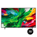 LG 75QNED85AUA | 75" TV - UHD 4K - QNED85A Series - 120Hz - a8 4K Gen2 AI Processor - Black | 01 | Sonxplus Rimouski