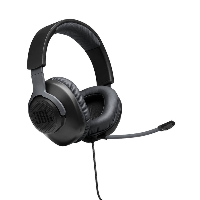 JBL Quantum 100 | Wired circumaural gaming headphones - Black-SONXPLUS Rimouski