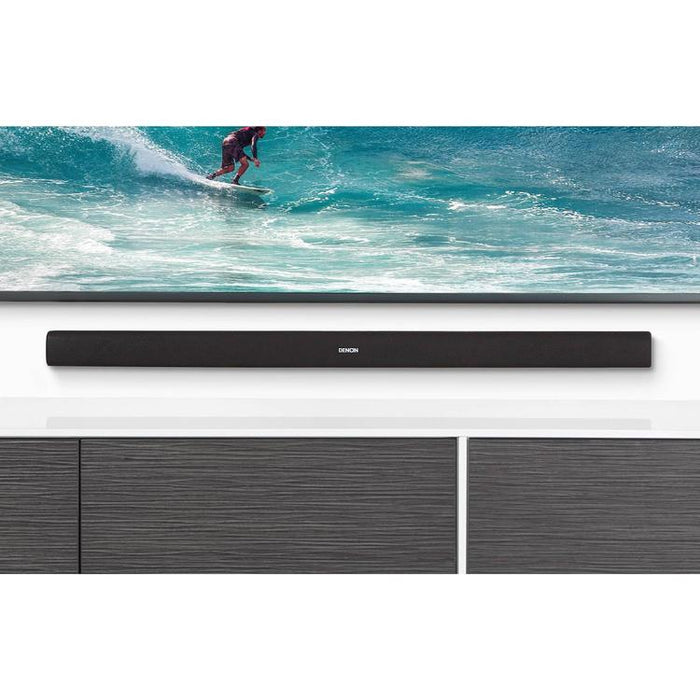 Denon DHT-S316 | Système de Barre de son Cinéma maison - 2.1 canaux - Bluetooth - Caisson de graves sans fil - Noir-SONXPLUS Rimouski