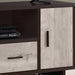 Monarch Specialties I2805 | TV stand - 48" - 1 Drawer - 1 Cabinet - Espresso/Taupe-SONXPLUS Rimouski