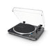 Audio-Technica AT-LP70XBTBS | Table tournante Stéréo - Sans fil - Bluetooth - Entraînement par courroie - Entièrement automatique - Noir/Argent | 02 | Sonxplus Rimouski