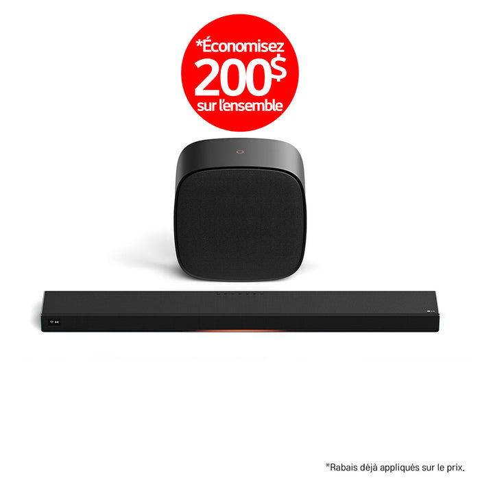 LG Sound Suite | Cinema Suite 7 - Barre de son H7+W7 | 01 | Sonxplus Rimouski