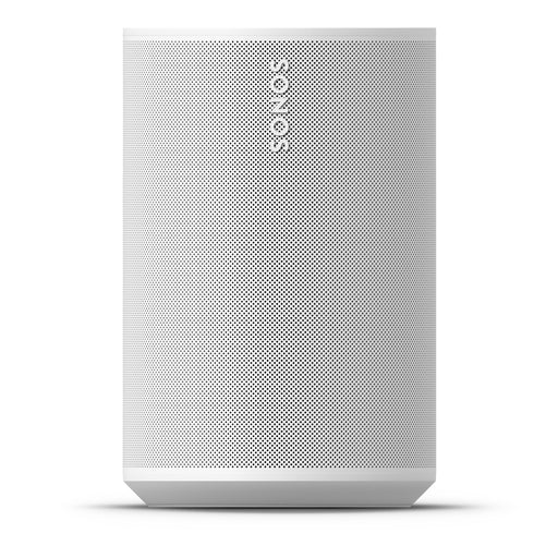 Sonos Era 100 SL | Compact speaker - Touchscreen - Wi-Fi - White | Front view with logo | Sonxplus Rimouski