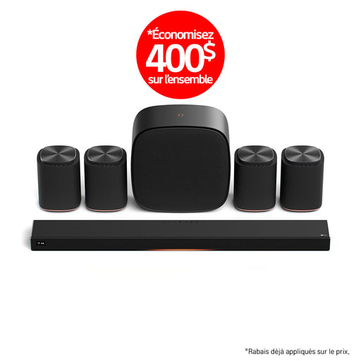 LG Sound Suite | Immersive Quad Suite 7 Pro - H7+4M7+W7 | 01 | Sonxplus Rimouski