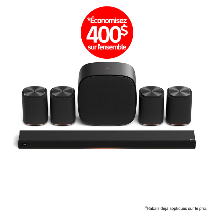 LG Sound Suite | Immersive Quad Suite 7 Pro - H7+4M7+W7 | 01 | Sonxplus Rimouski