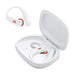 JBL Endurance Peak 4 | In-Ear Headphones - TwistLock  - White/Orange | 02 | Sonxplus Rimouski