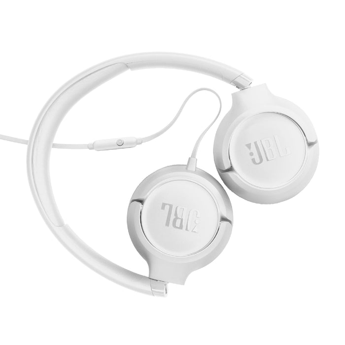 JBL Tune 530 | On-ear headphones - Wired - Foldable - White | 03 | Sonxplus Rimouski