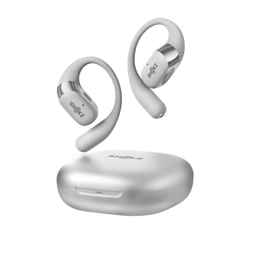 SHOKZ OpenFit 2+ | Open-Ear Headphones - Up to 48 Hours of Playtime - Bluetooth - Gray | 02 | Sonxplus Rimouski