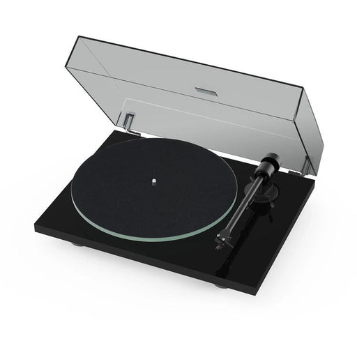 Pro-Ject T1 EVO Phono | Turntable - Cartridge (OM10) - Piano Black | 01 | Sonxplus Rimouski