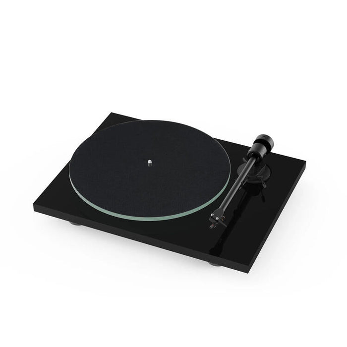 Pro-Ject T1 EVO Phono | Turntable - Cartridge (OM10) - Piano Black | 02 | Sonxplus Rimouski