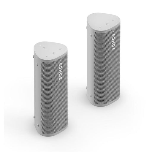 Sonos | Ensemble Aventure - 2 Haut-parleurs Roam portatifs - Bluetooth - Étanche - Blanc-SONXPLUS Rimouski