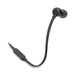 JBL Tune 110 | Wired In-Ear Headphones - With 1 Button Remote - Microphone - Black-SONXPLUS.com