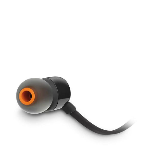 JBL Tune 110 | Wired In-Ear Headphones - With 1 Button Remote - Microphone - Black-SONXPLUS.com
