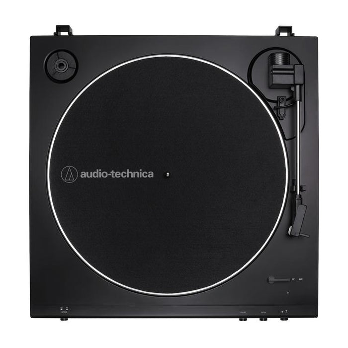 Audio Technica AT-LP60XBK | Stereo Turntable - Belt Drive - Fully Automatic - Black-SONXPLUS Rimouski