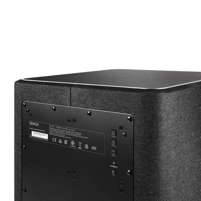 Denon Home Sub | 8" subwoofer - Wireless - Built-in HEOS - Wifi connection - Compatible with Denon Home soundbar and speakers - Black-SONXPLUS.com