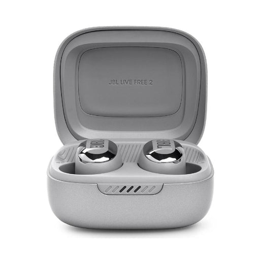 JBL Live Free 2 | Écouteurs intra-auriculaires - 100% Sans fil - Bluetooth - Smart Ambient - Microphones - Argent-SONXPLUS Rimouski
