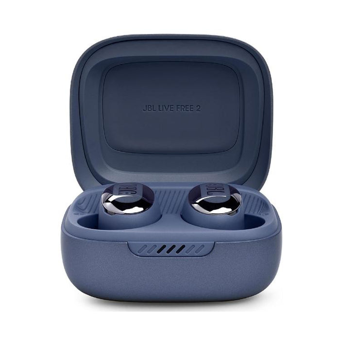 JBL Live Free 2 | Écouteurs intra-auriculaires - 100% Sans fil - Bluetooth - Smart Ambient - Microphones - Bleu-SONXPLUS Rimouski