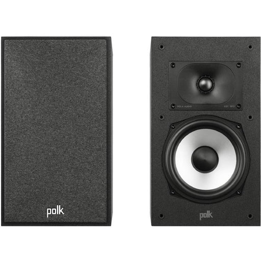 Polk Monitor XT20 | Ensemble d'Haut-parleurs de bibliothèque - Certifié Hi-Res Audio - Compact - Noir - Paire-Sonxplus 