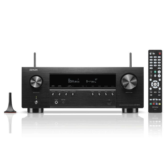 Denon AVR-S970H | AV receiver - 7.2 channel amplification - Home theater - 8K - HEOS - Black-SONXPLUS.com