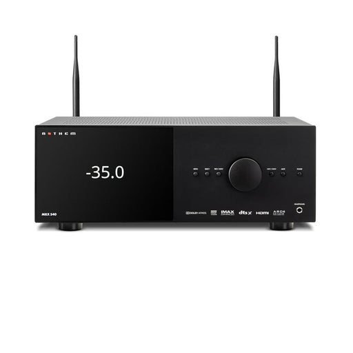 Anthem MRX 540 8K | 7.2 channel Preamplifier and 5 channel Amplifier - 100 W - Noir-SONXPLUS.com