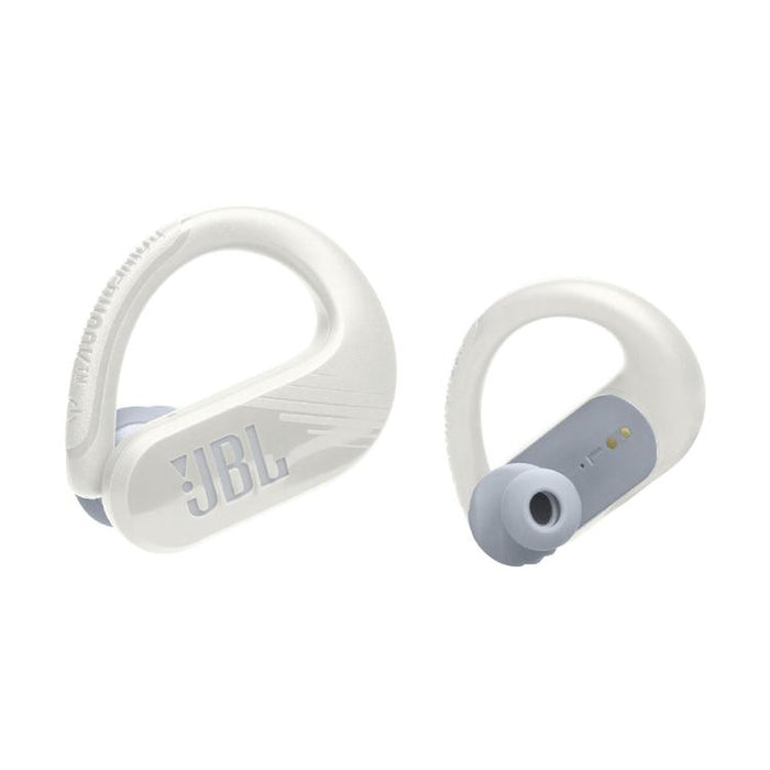 JBL Endurance Peak III | Sport In-Ear Headphones - 100% Wireless - Waterproof - Powerhook Design - White-SONXPLUS Rimouski