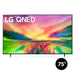 LG 75QNED80URA | 75" QNED 4K Smart TV - Quantum dot NanoCell - QNED80URA Series - HDR - a7 AI Gen6 4K Processor - Black-SONXPLUS Rimouski